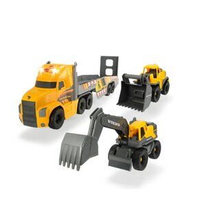 Dickie Toys Mack/Volvo Heavy Loader Truck set